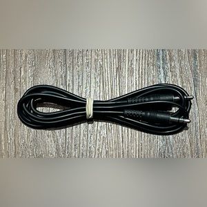 New Just Wireless Black 3 Foot Auxiliary Cord